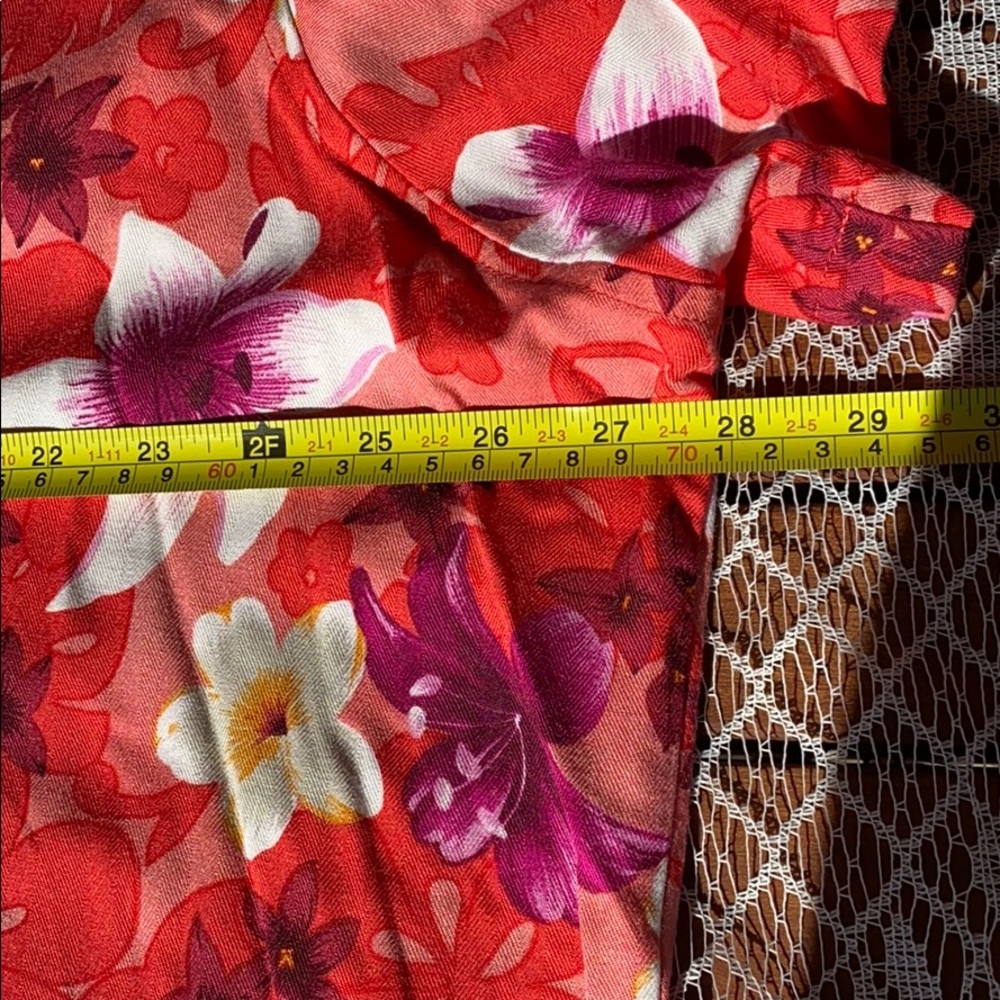 Vintage Floral Hawaiian Shirt 3X - Picture 10 of 13